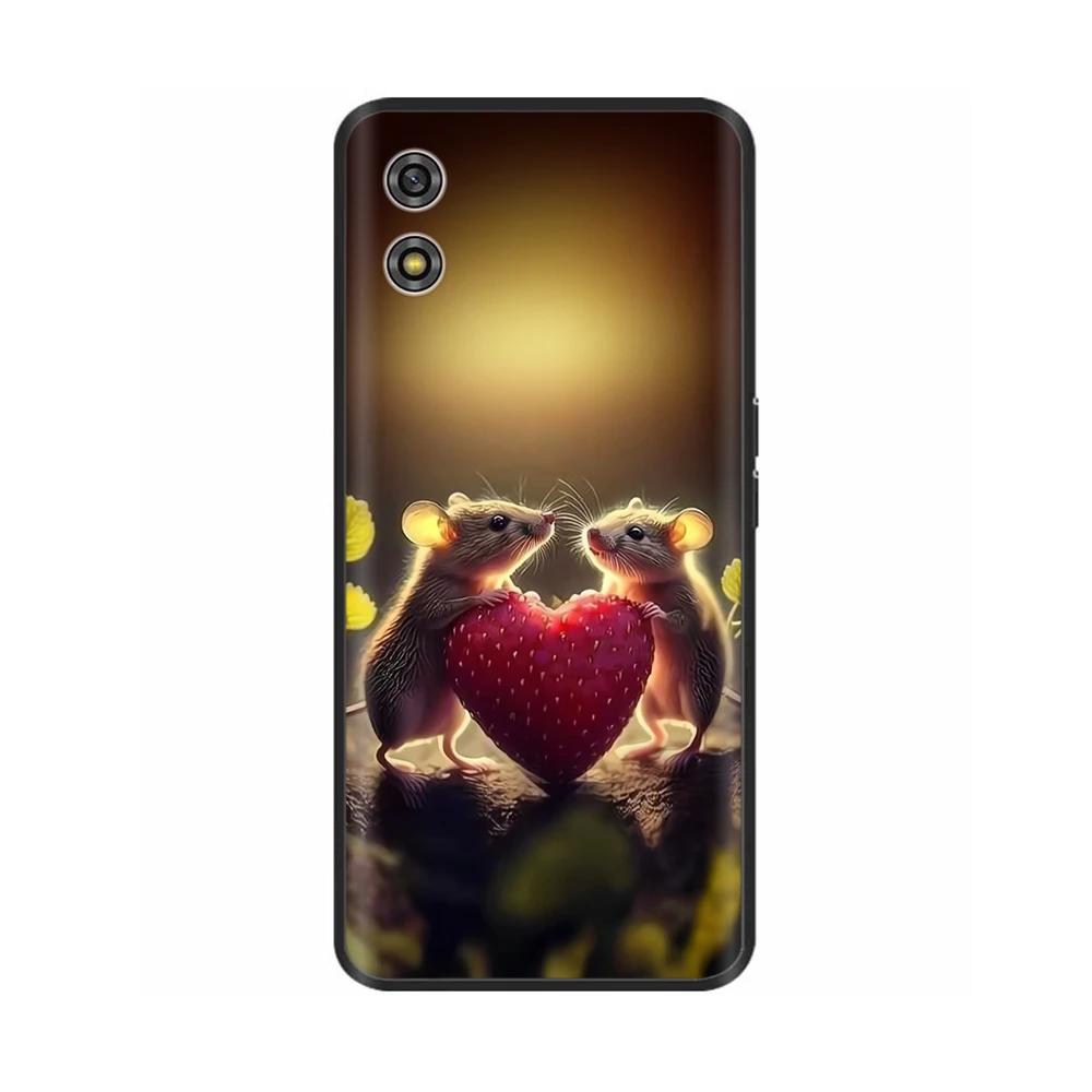 Etui do Xiaomi Qin 3 Ultra Luksusowe Silikonowe Miękkie Etui na Telefon Pokrowiec dla QIN 3 Qin3Ultra QIN3 Ultra Coque Uroczy Ochronny Śliczny Capa