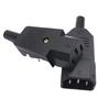 5pcs Universal 3 Pin Terminals Power Plug Adapter IEC 320 C14 Male C13 Female
