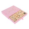Sello de Goma de Madera Delicado Set de Sellos Decorativos de Madera para Arte Manualidades Diario Scrapbooking Planificador Tarjetas de Letras