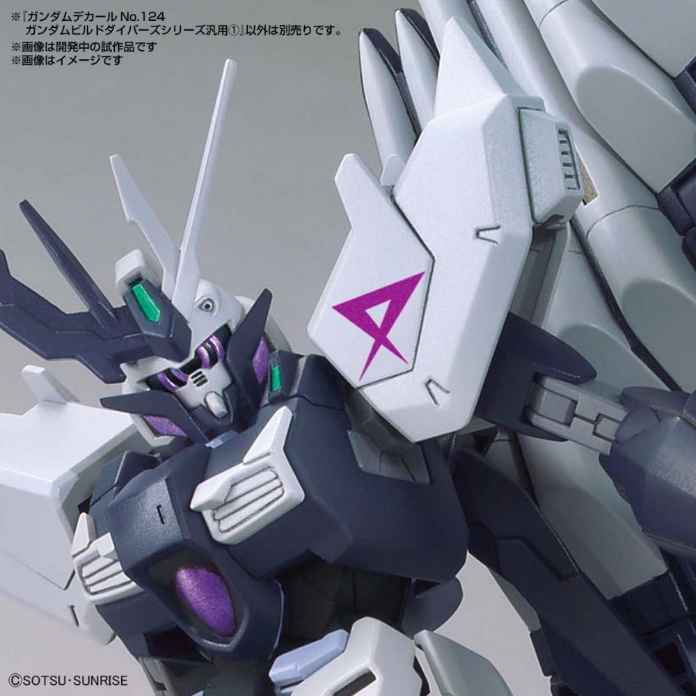 Gundam Aufkleber 1 144 Gundam Aufkleber Nr. 124 Gundam Build Divers Serie 1