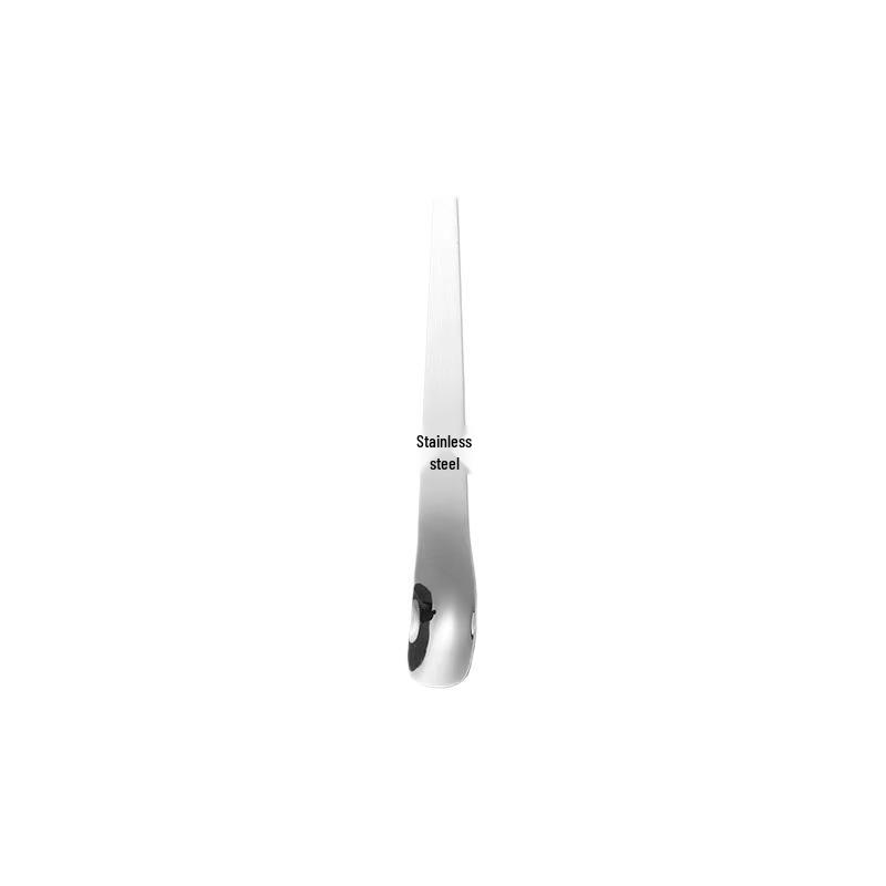 316L Stainless Steel Long Handle Multi-use Spoon for Dessert, Ice Cream, Yogurt, Cake, Dumplings, and Jam.