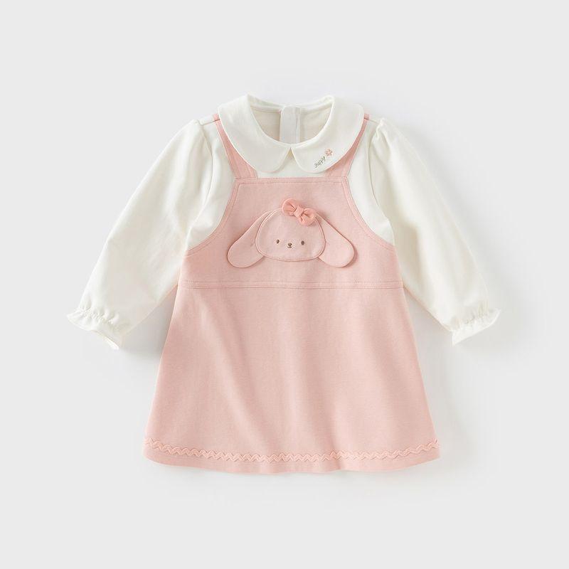 David Bella 2026 New Spring Dress for Girls, Children's Two-Piece Dress, Stylish Princess Dress for Babies