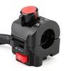 1 Pair 12V Universal 7/8inch Motorcycle Handlebar Switch Horn Turn Signal Light Start Control Switch