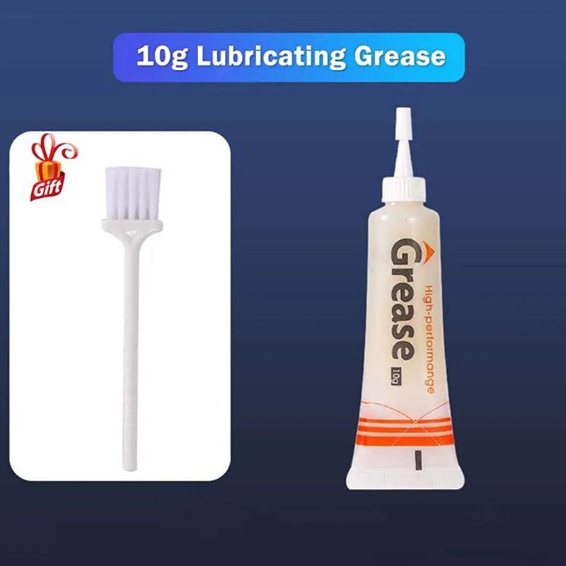 

1 комплект белого механического обслуживания, масло для подшипников передач, смазка для автомобильного люка, смазка для направляющих, антикоррозионное масло для дверей с аномальным шумом