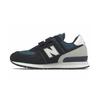NB 574 Cushioning, Wear Resistant Low Top Kids' Running Shoes Black Blue Children Aged 3 7 Years Old PV574BD1