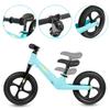 Balance bike turquoise wheels 12” magnesium frame lightweight bike eva foam wheels