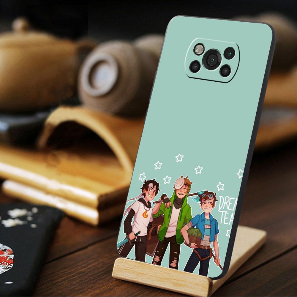 

Чехлы Dream Smp DSMP Celular Funda для Xiaomi POCO MI 11 lite X4 F3 10T M4 Pro 5G 11T X3 NFC M3 9T F4 GT MI Note 10