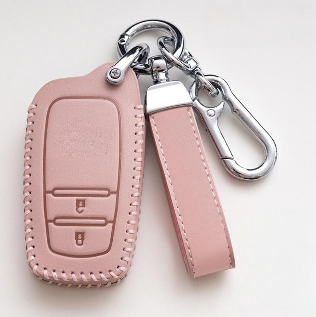 

New Car Remote Key Case Cover for Toyota RAV4 Crown Hilux Fortuner Camry Land Cruiser Prado Protect Shell Fob Accessories рожевий