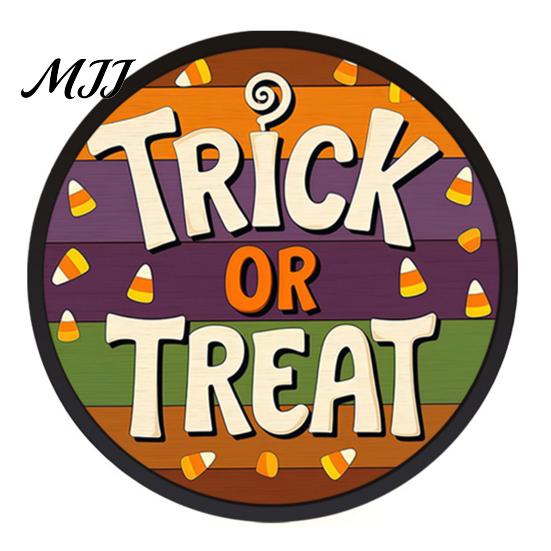 Decorative Halloween Lights LED Glowing Hanging Decor, Acrylic Window Ornament with Light, Spooky Ambiance Decorations Sign for Door Wall Haunted
