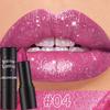 Rossetto Metallico Corallo Scintillante Glitter Diamante Lucidalabbra Impermeabile Alto Pigmento Lucido Scintillante Perla Rossetto Cosmetici