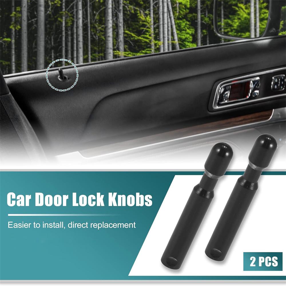 

2 Pcs Door Lock Pull Knob For Ford F-150 Explorer Taurus Mercury FODZ-5421850-A