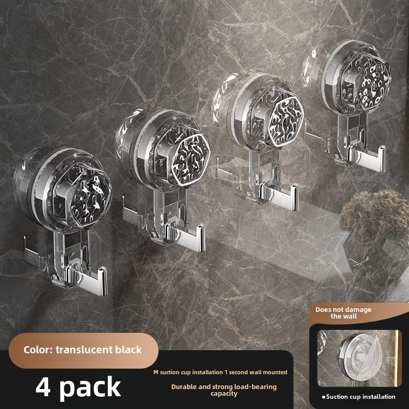 Suction Cup Hooks Household without drilling Multifunctional Wall Hanging Keys Clothes Hooks Bathroom Kitchen self-adhesive hook