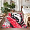 Crystal Velvet Rug Soft Non Slip Indoor Floor Mat Home DecorScream Ghostface
