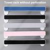 Towel Rack Hanger Plastic Rag Bar Dish Cloth Hanging Storage Shelf for Kitchen Toilet Bathroom