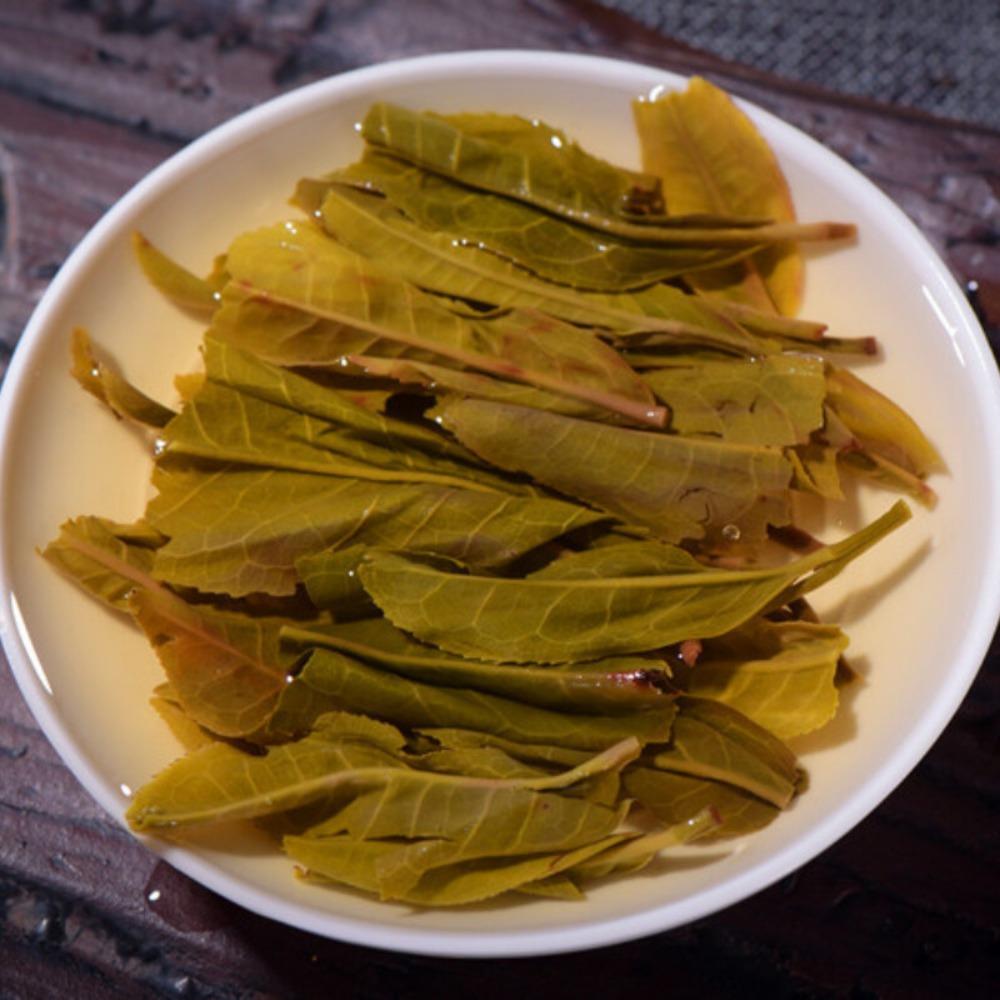 Yunnan Green Tea Spring Raw Pu-erh Old Tree Brick 250g