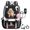 Labubu Backpack Cartoon Elementary School Bag Schoolbag For Men Women Kids 18inch