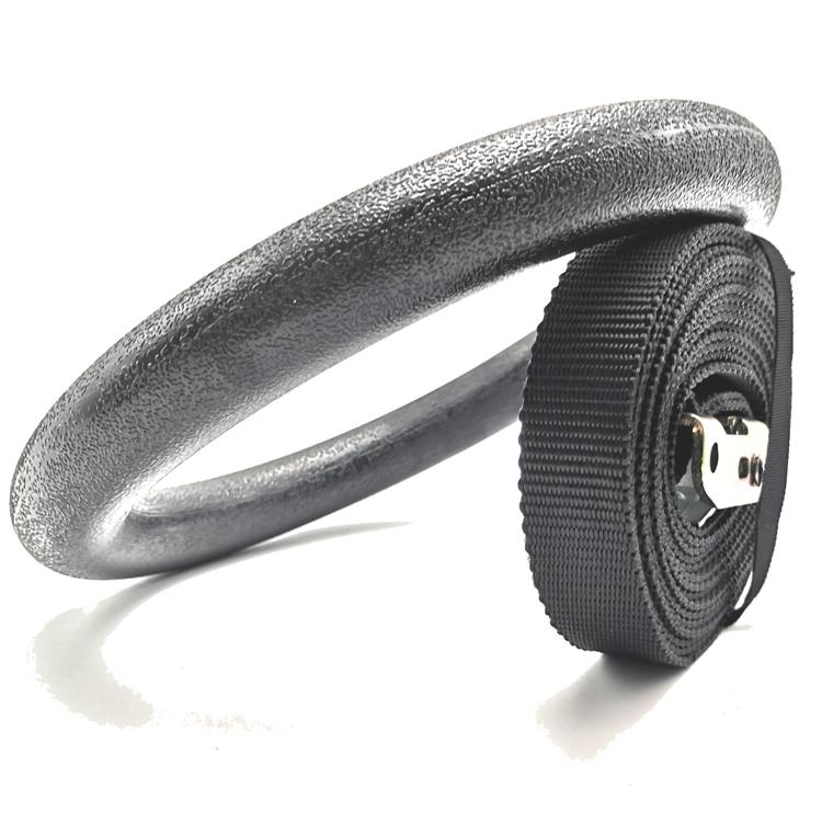 ABS Gymnastic Rings with Adjustable Straps