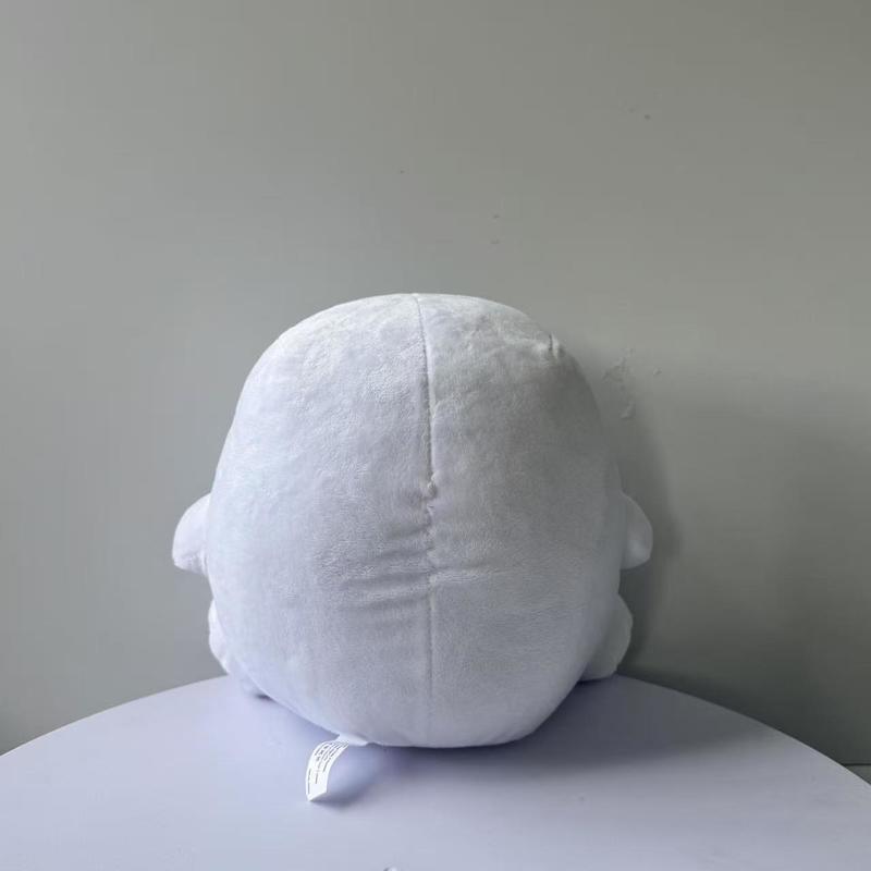 22cm Cute Oddballs James Plush Doll White Round Character Stuffed Toy Soft Kawaii Plushie Fluffy Sofa Cushion Home Decor Gift
