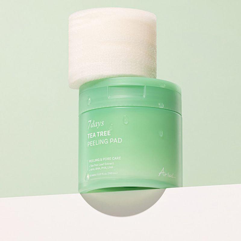 Ariul Seven Days Tea Tree Peeling Pads, 70 Sheets (ARSD265)A_Peeling Pad 70 sheets