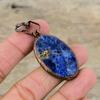 Sodalith Anhänger Elektrogeformter Kupferanhänger Edelsteinanhänger Elektrogeformter Schmuck Geschenk für Ihn Handgefertigter Anhänger Wunderschöner Kupferschmuck
