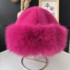 New winter hat plush autumn and winter fashion foreign style versatile cold proof thickened warm Mongolian hat