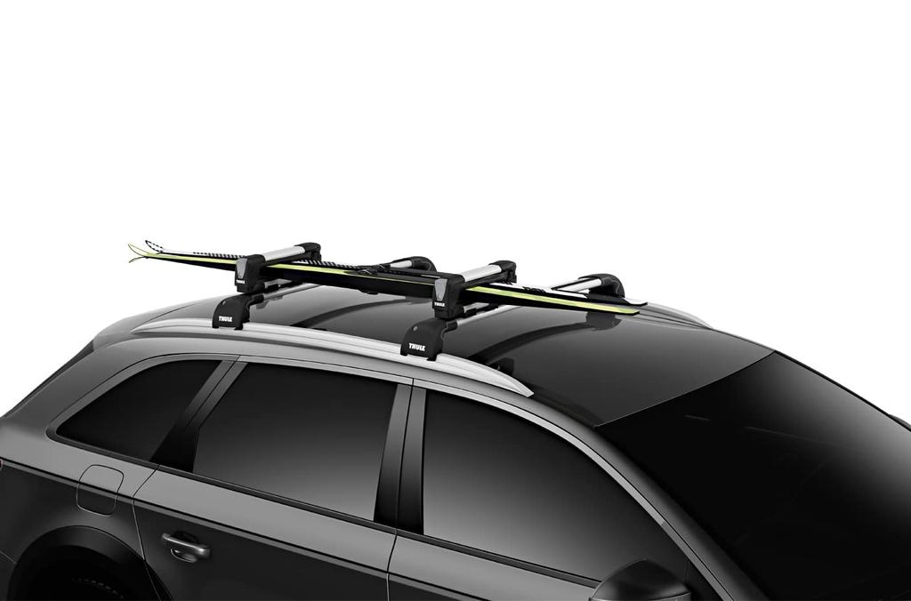 THULE Ski Snowboard Carrier SnowPack 2 Sets of TH7322 & 7322, Skis,