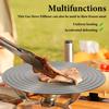 2 Pack Flame Guard Heat Conduction Plate 9.3" and 11" Quick Defrosting Tray Gas Stove Diffuser  Pot