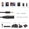 Luxferre XLR to 3.5mm Converter, XLR to 3.5mm Mini Plug XLR Converter Cable, Microphone Cable, Balanced Connection, XLR Cable, XLR Stereo Converter, 6