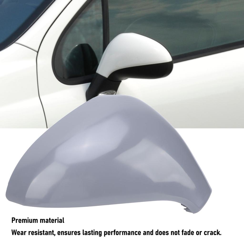 Rearview Mirror Cover Cap Protective Car Door Mirror Cap Fit for 207 Hatchback 2006-2013 Right