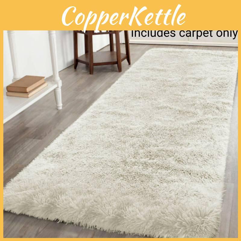 Cute And Cozy Nordic Style Carpet For Living Room And Bedroom Long Fur Hand Washable