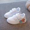 Cartoon Capybara Fashion Kids Shoes for Boys Girls Unisex Children Casual Sneakers White with Prints Easy To Wear Non-slip New