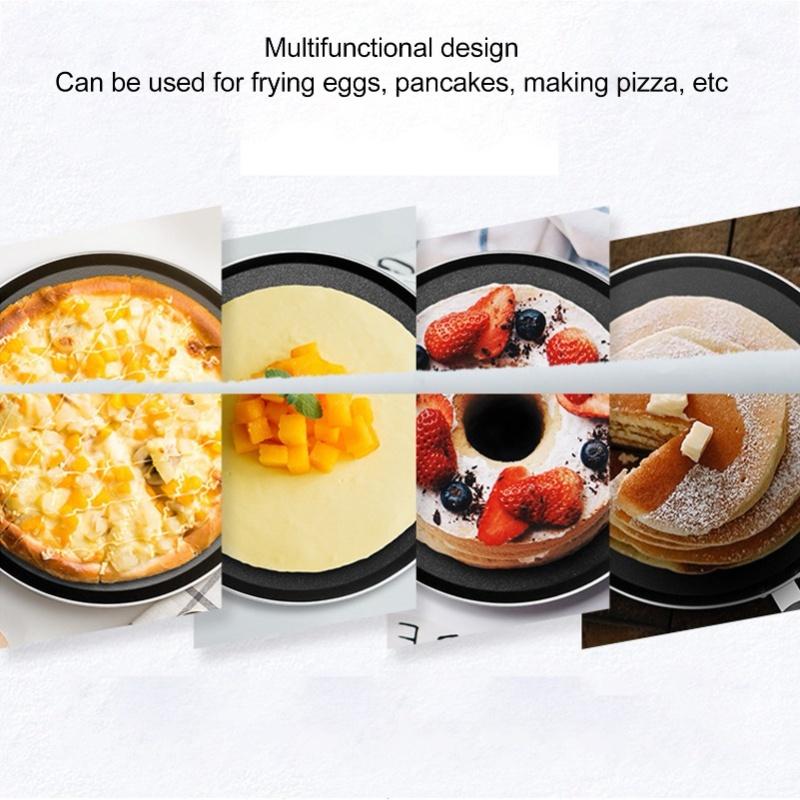 Nonstick Stove Top Crepe Pan Pancake Griddle Pan For Gas Stove Top Egg Bread Cake Crepes Chapattis