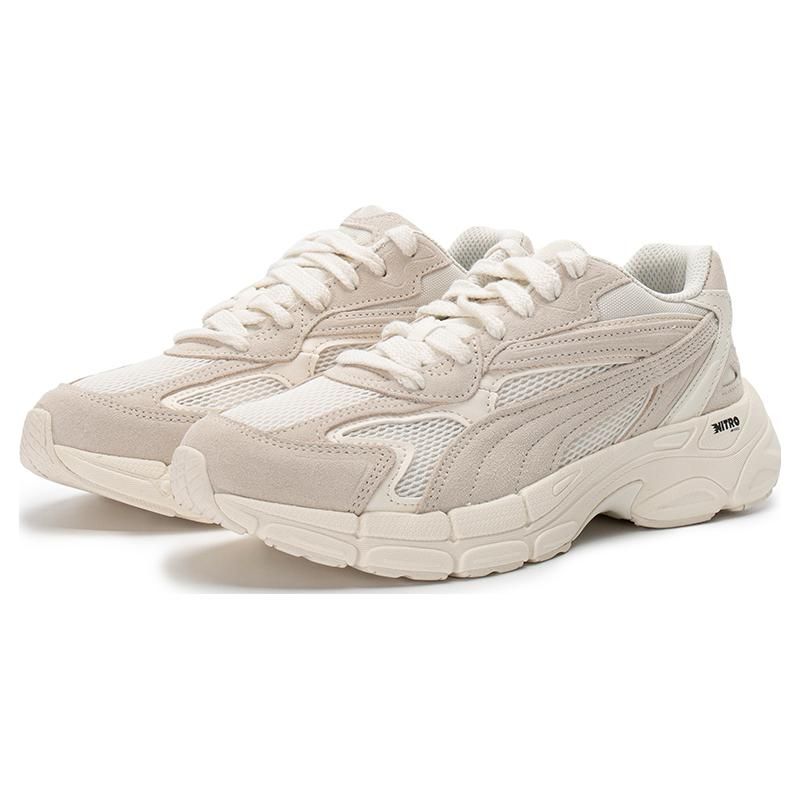 Puma Teveris Nitro Whisper White Unisex Sneakers Cream Pristine 388774-06
