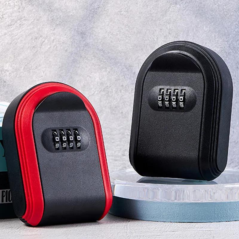 Full Plastic Key Box Password Lock Decoration Materials Promotion Entrance Key Storage Password Box Plastic Password Key Box YLE323