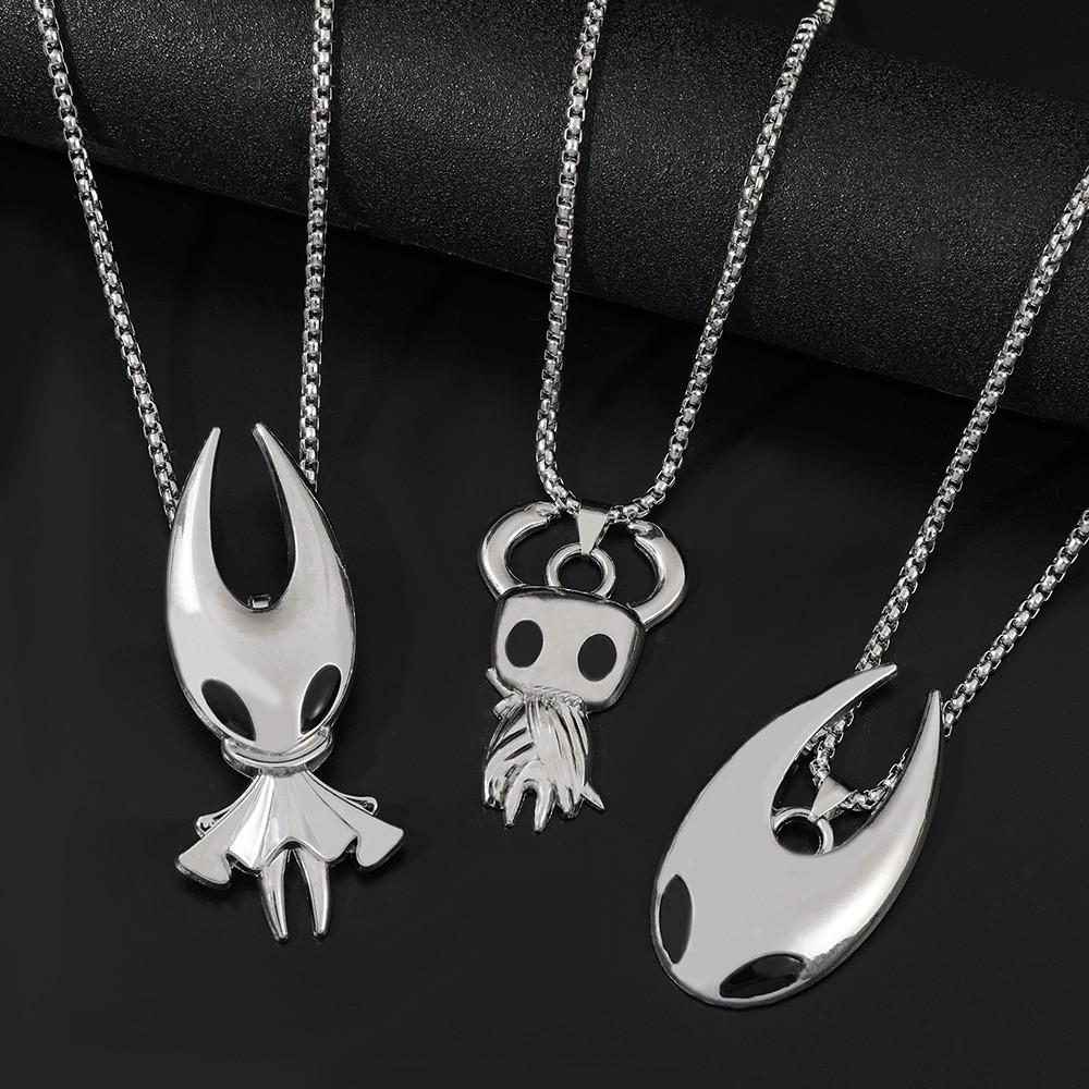 Modeschmuck-Accessoires für Gamer, Halskette im Hollow Knight-Design, beliebte Spiel-Silk Song Hip-Hop-Halsketten-Accessoires