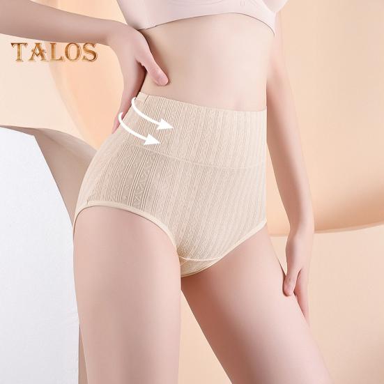 Women's Underwear High Waisted Cotton Panties Soft Full Coverage Briefs Ladies Stretch Underpants for Daily Wear