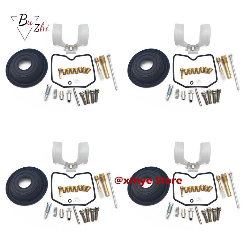 4set Carburetor repair kit Configure vacuum diaphragm and float for KPS Zephyr ZR750H ZR-7 ZR-7S ZR750 ZR 750 H 750H ZR7 ZR7S