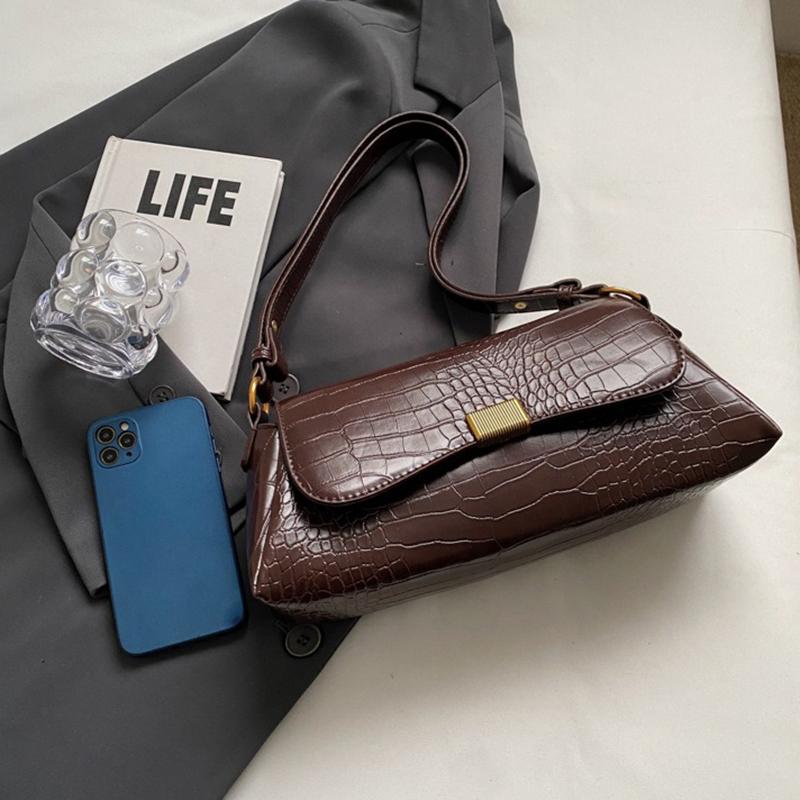 High-end Bag for Women, New Fashion Retro Shoulder Bag, Versatile Armpit Bag, Simple Design Crossbody Bag