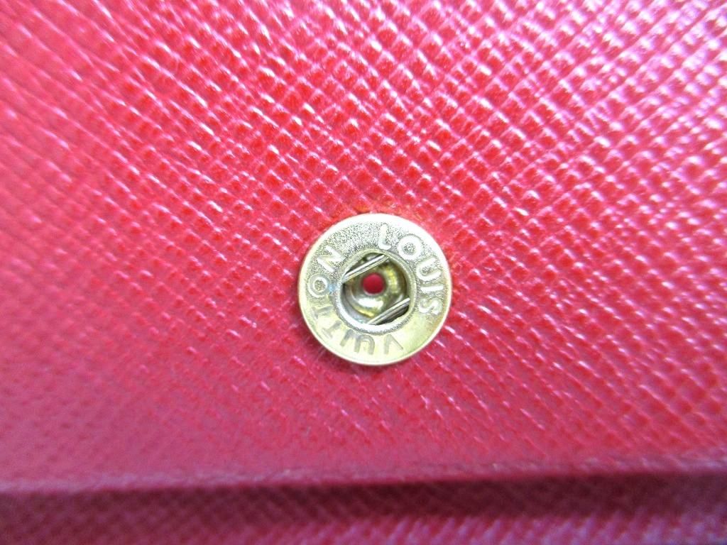 Authentic LOUIS VUITTON Epi Red Leather Coin Purse Porto Monnaie Boite #a991  Refurbished