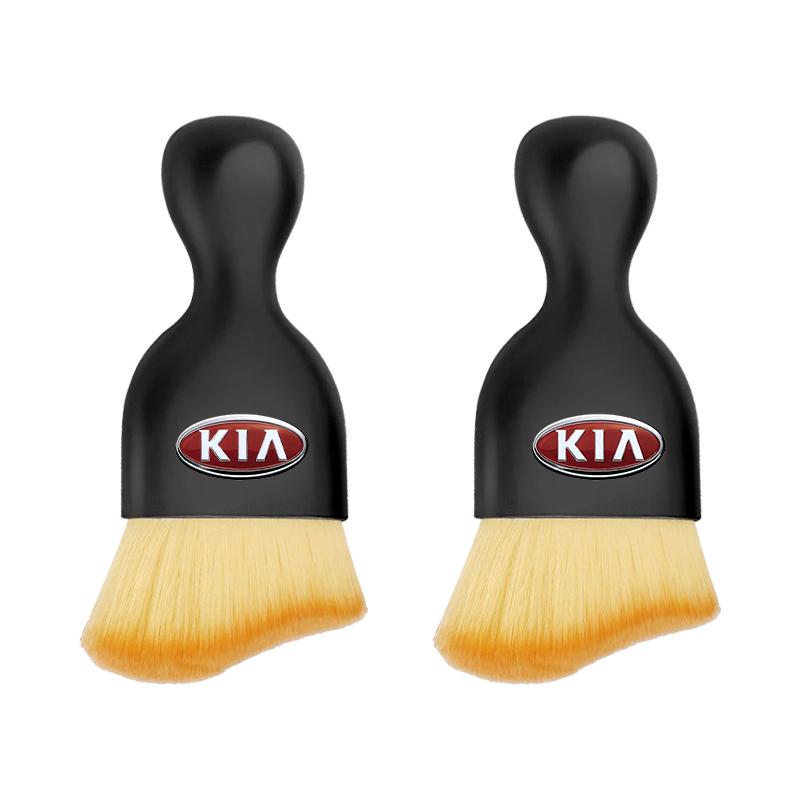 Fashion Car Interior Dashboard Air Outlet Cleaning Tool Dust Removal Soft Brushes For KIA sportage ceed sorento cerato optima picanto rio soul k3 k5