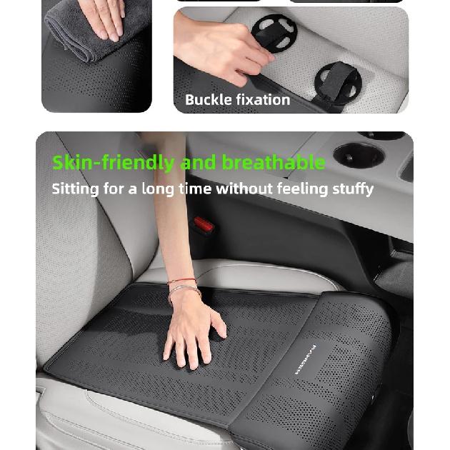 Car Seat Cushion Leg support For Ford Ranger T9 T7 T1 Raptor Rear Car Seat Backrest Protective Cover