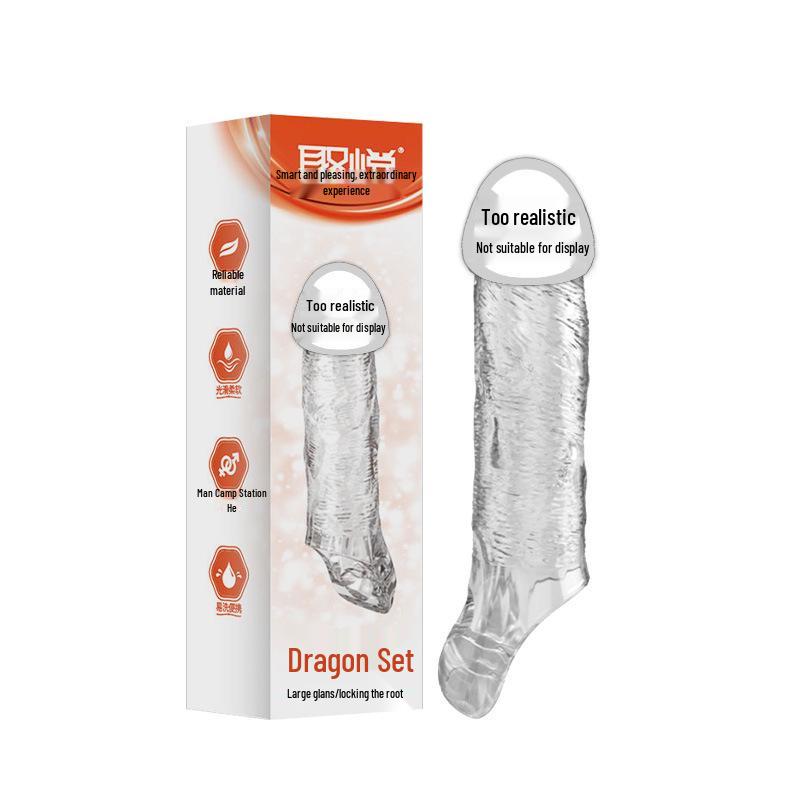 Dragon Fantasy Adult Erotic Set: Dragon Scale, Dragon Root, Crystal Wolf Tooth Sleeve