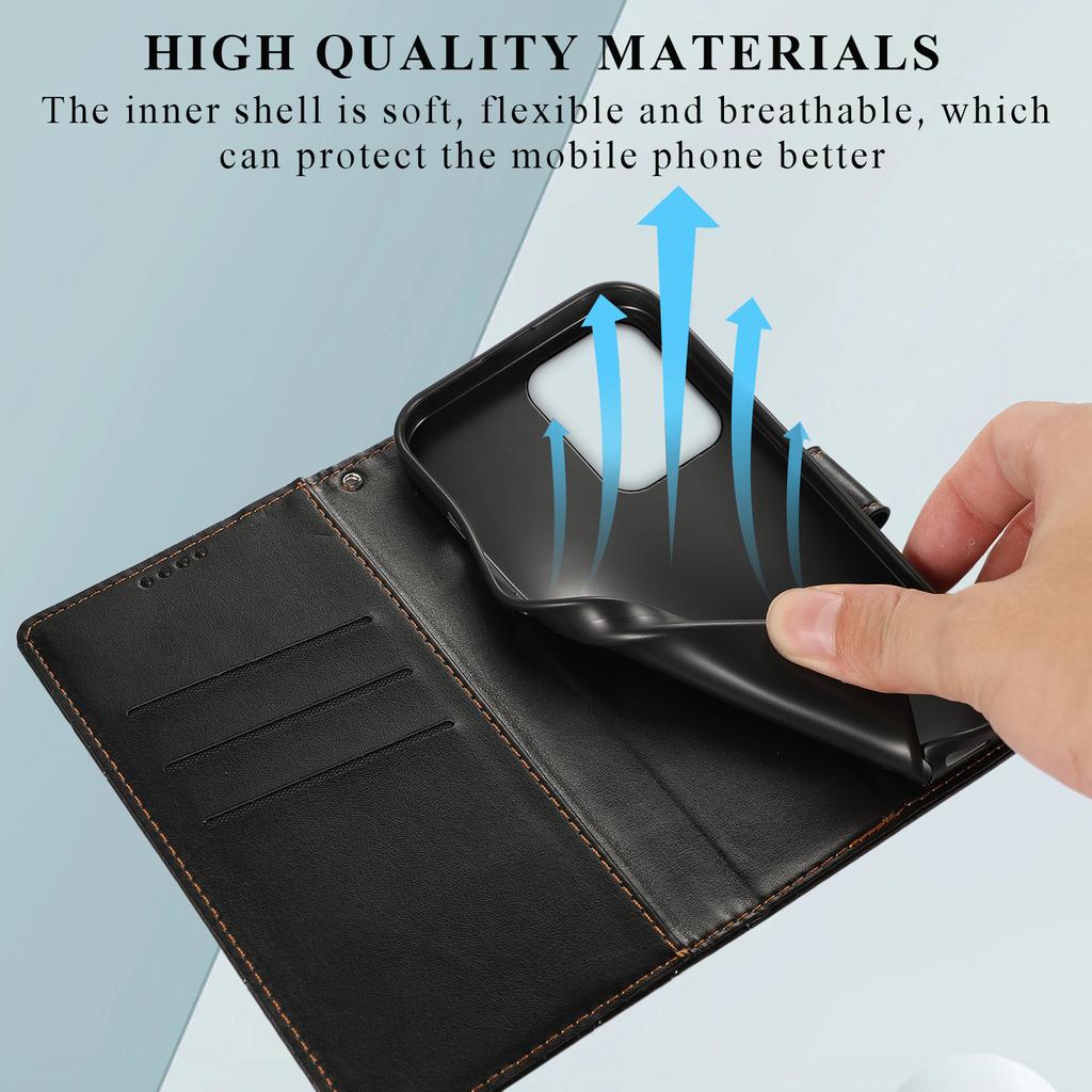DF-06 For Oppo Reno13 F 5G (Reno 13 FS 5G)/4G Phone Case Line Imprint Leather Wallet Cover