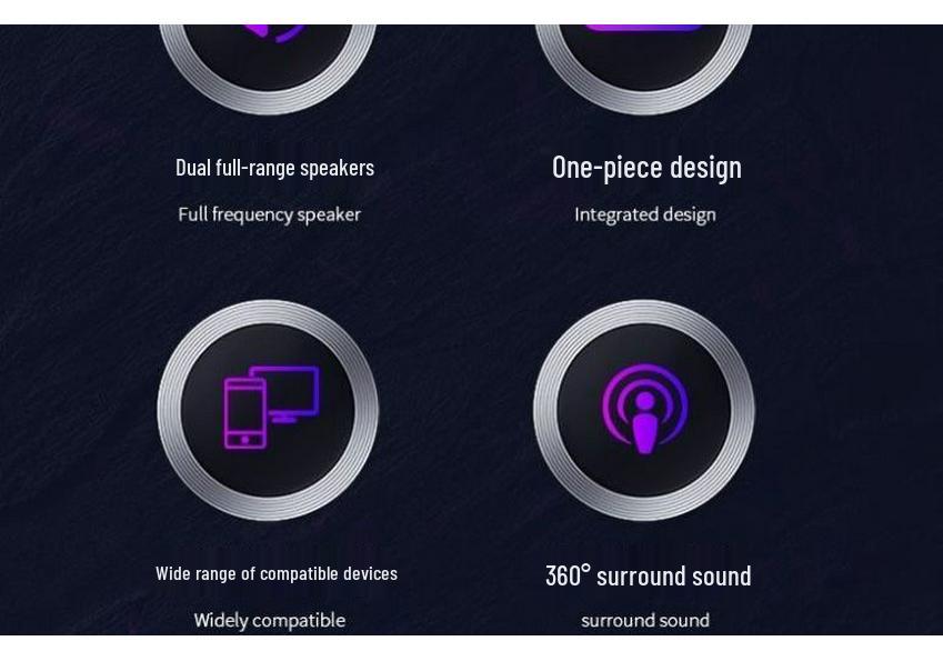 Bluetooth Desktop Speakers with Wired Subwoofer Soundbar for Home and Gaming Use