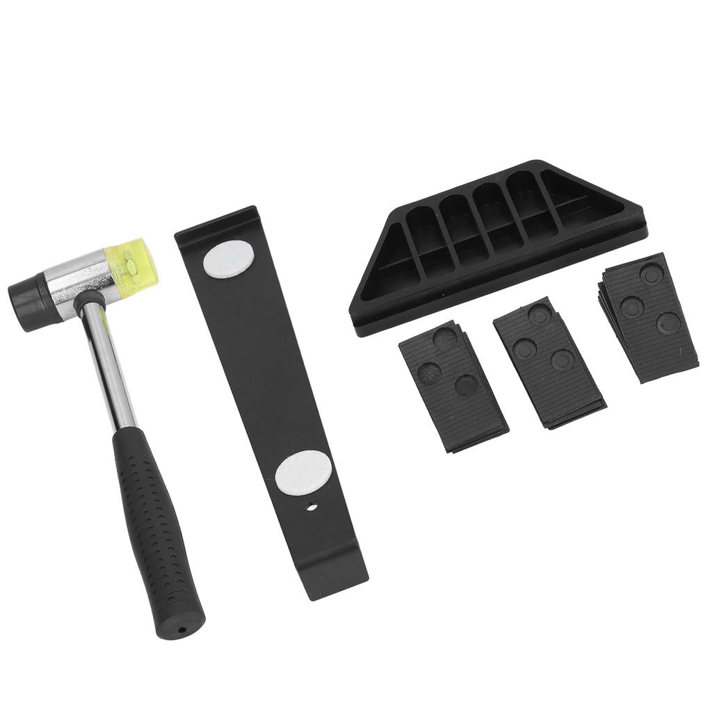 Kit de instalare laminată pentru podele din lemn DIY, instrument de montare a podelei din lemn cu distanțiere