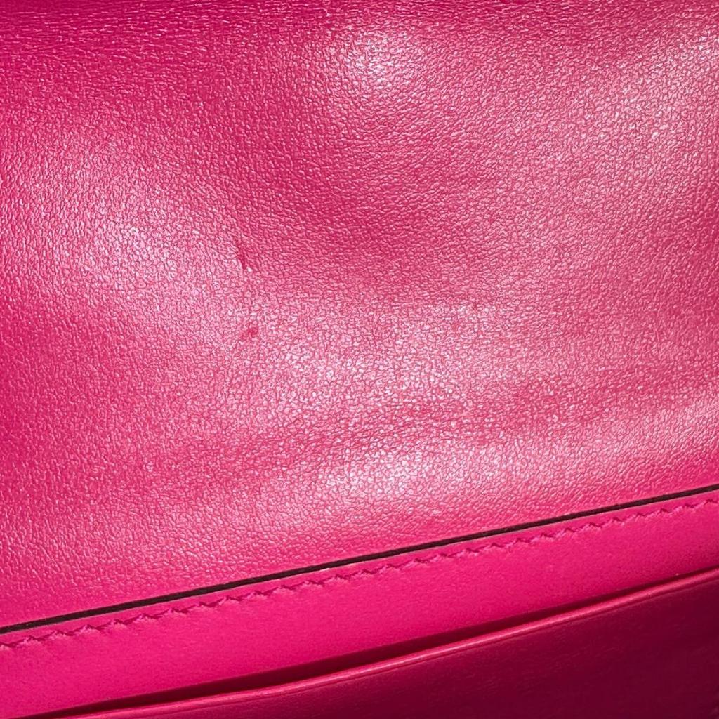 GUCCI 2WAY bag GG Mini Matelasse Handbag Handbag Nylon pink Women 723777 Used