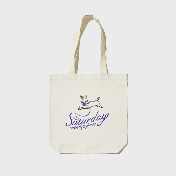 Ribbon Puppy Graphic Eco Bag