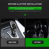 Replacement Car Gear Shift Knob Trim Cover Protective Stickers For BMW 1 2 3 5 Series X3 X4 X5 X6 F30 F10 F32 F25 F15 F16