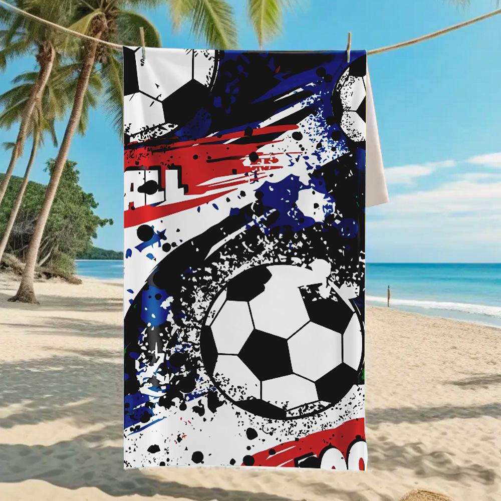 2026 Mermaid Tail Beach Towel Printed Towel Seaside Vacation Absorbent Beach Towel