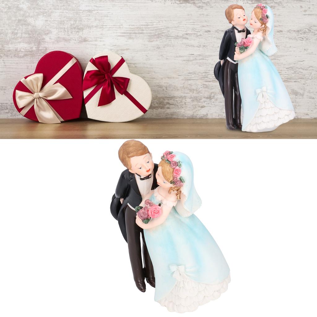 European Style Couple Craft Figurine Resin Craftwork Table Ornaments Home Decoration Wedding Gift26306A 5